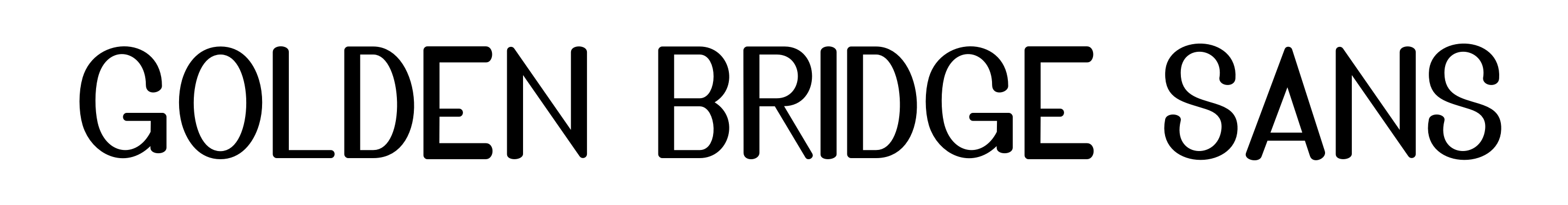Golden Bridge Sans